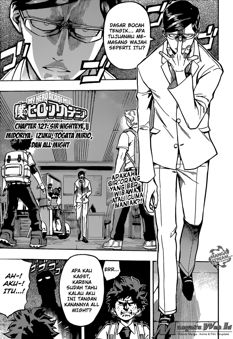 Boku no Hero Academia Chapter 127 - halaman 2