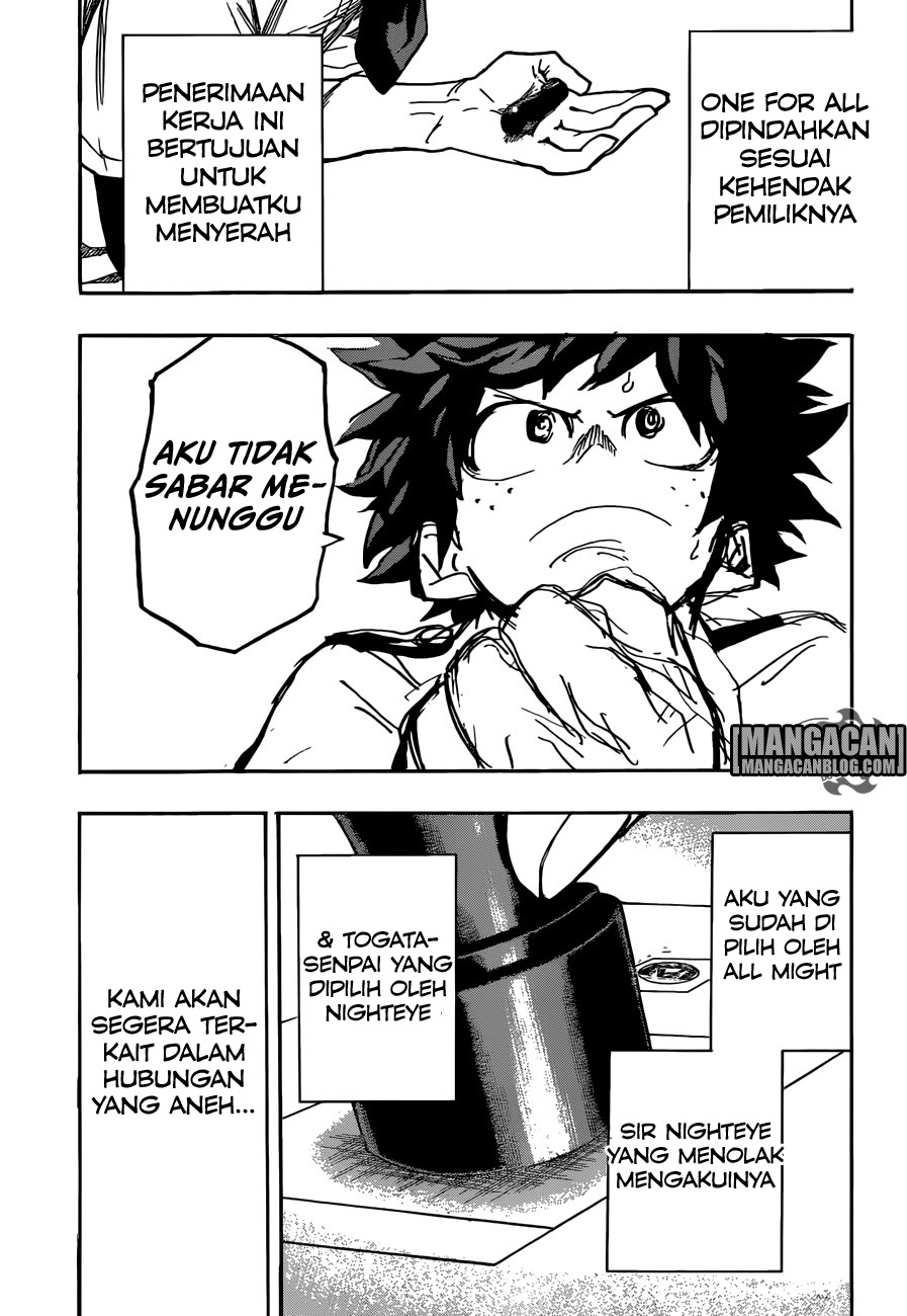 Boku no Hero Academia Chapter 128 - halaman 14