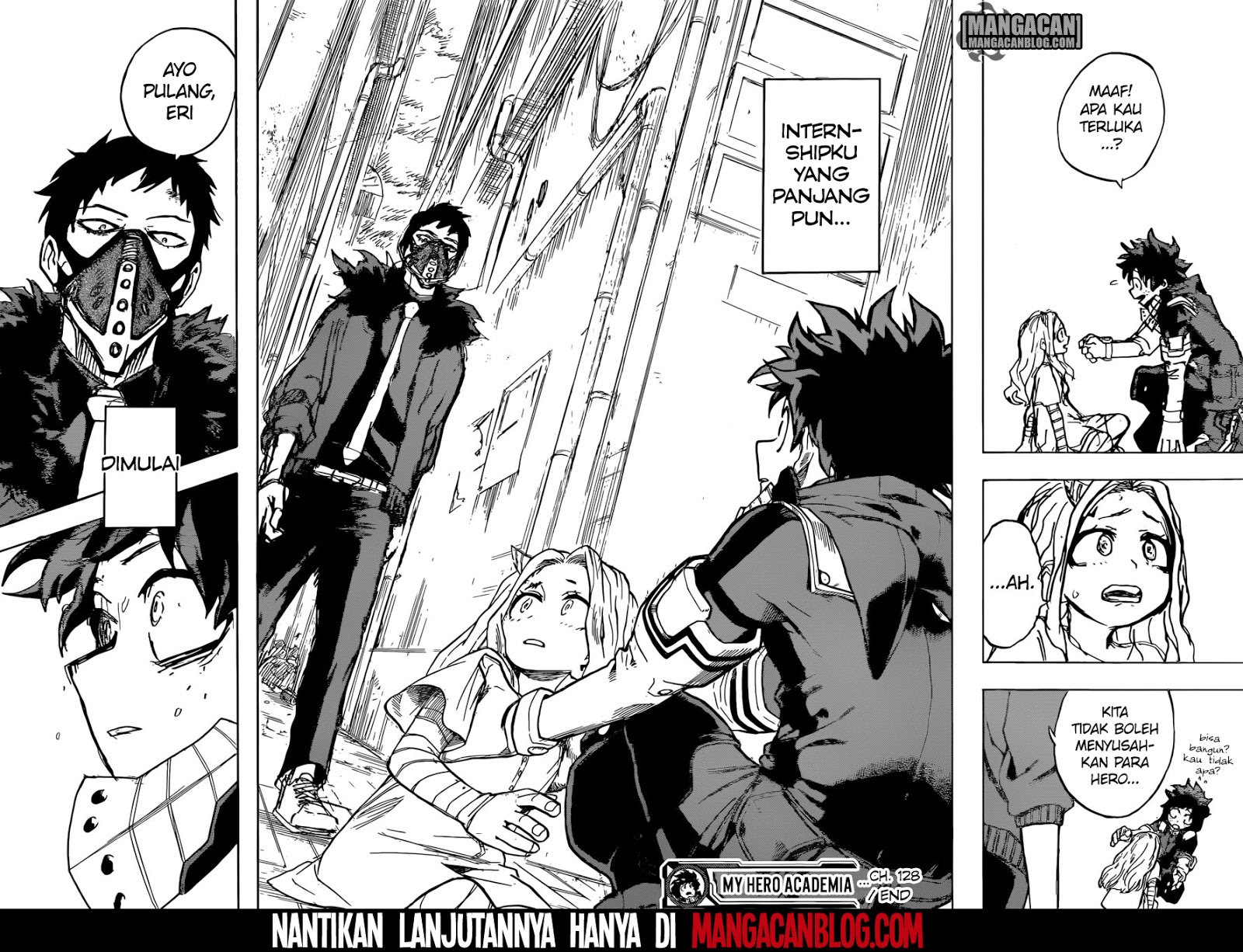 Boku no Hero Academia Chapter 128 - halaman 19
