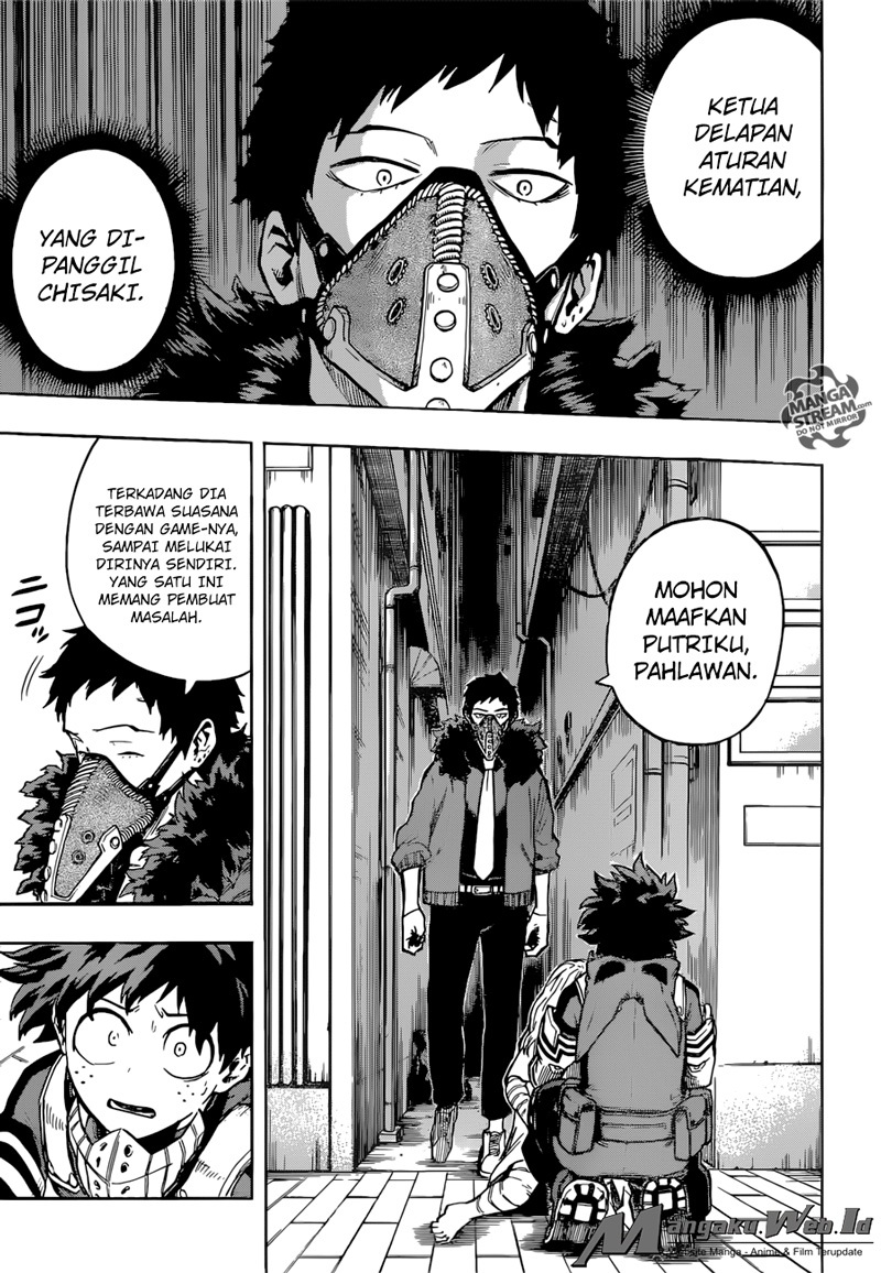 Boku no Hero Academia Chapter 129 - halaman 4