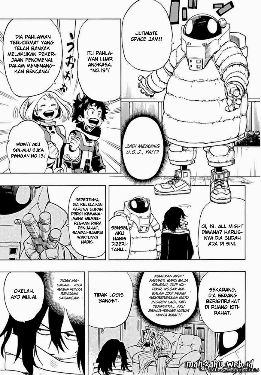 Boku no Hero Academia Chapter 13 - halaman 12