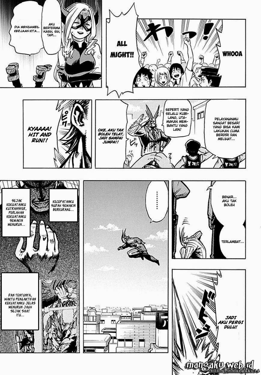 Boku no Hero Academia Chapter 13 - halaman 4