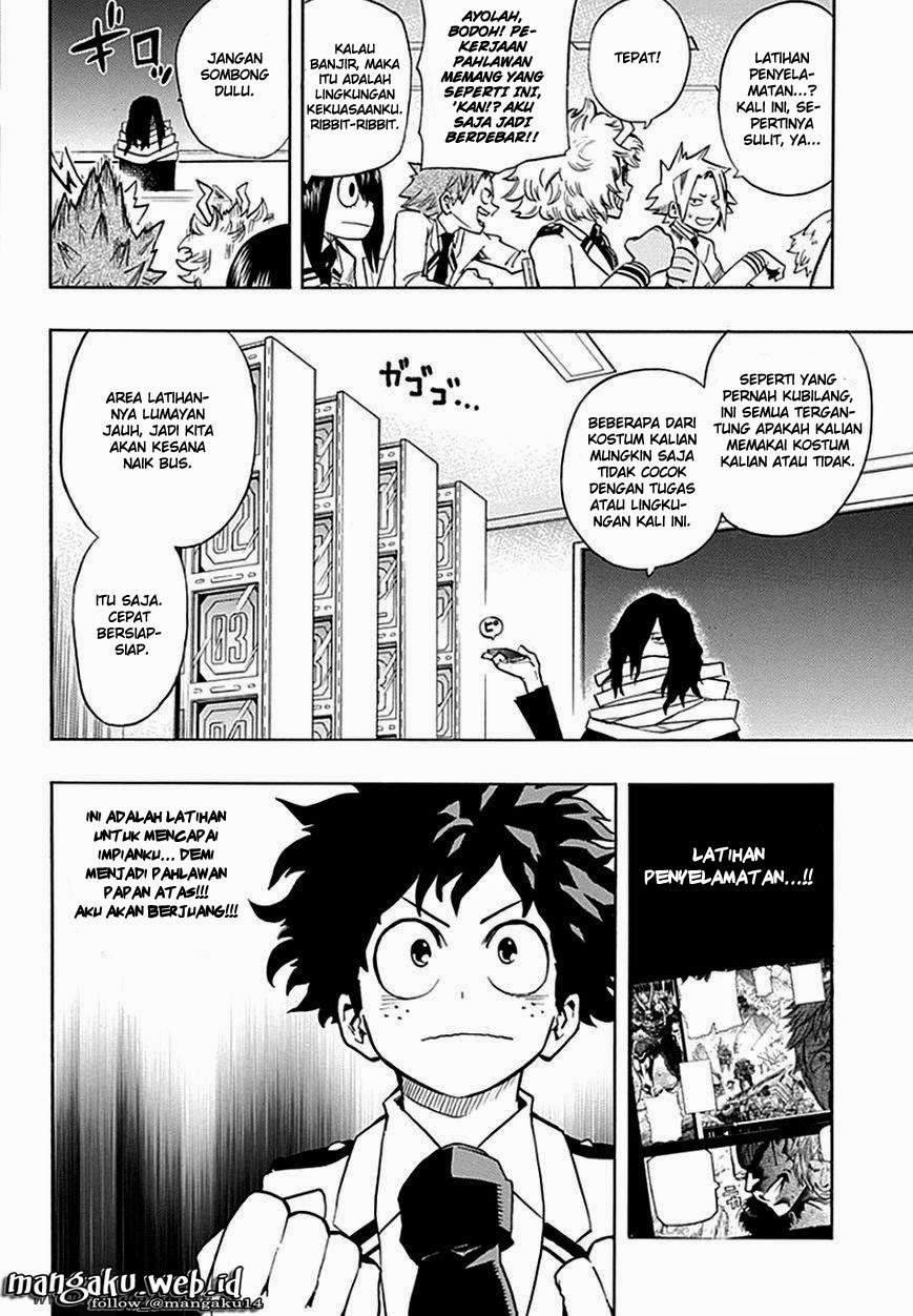 Boku no Hero Academia Chapter 13 - halaman 7