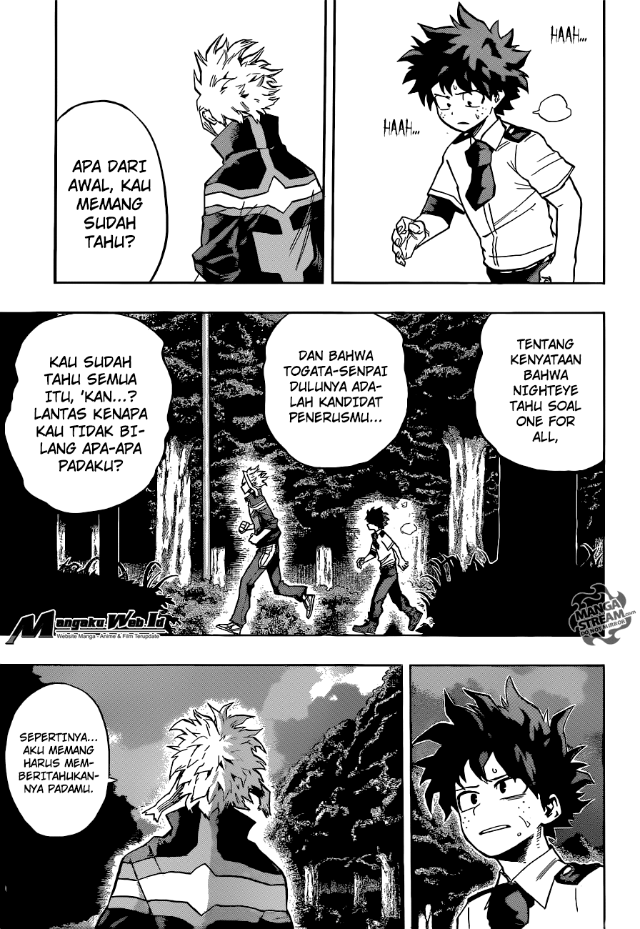 Boku no Hero Academia Chapter 130 - halaman 12