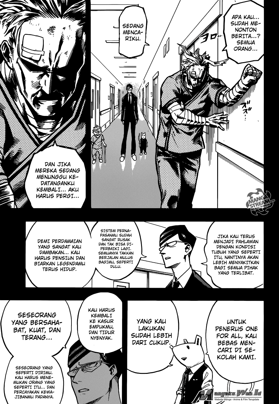 Boku no Hero Academia Chapter 130 - halaman 16