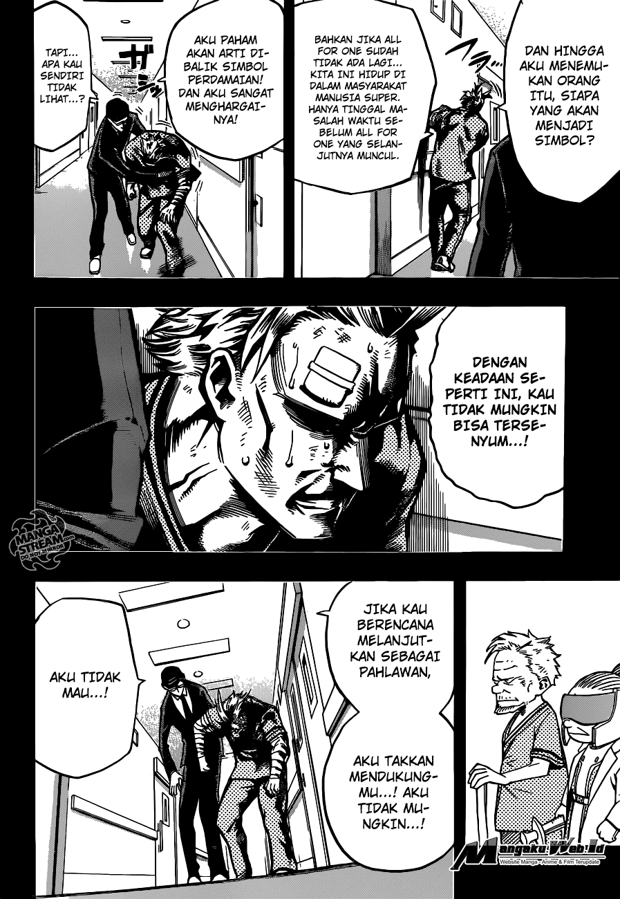 Boku no Hero Academia Chapter 130 - halaman 17