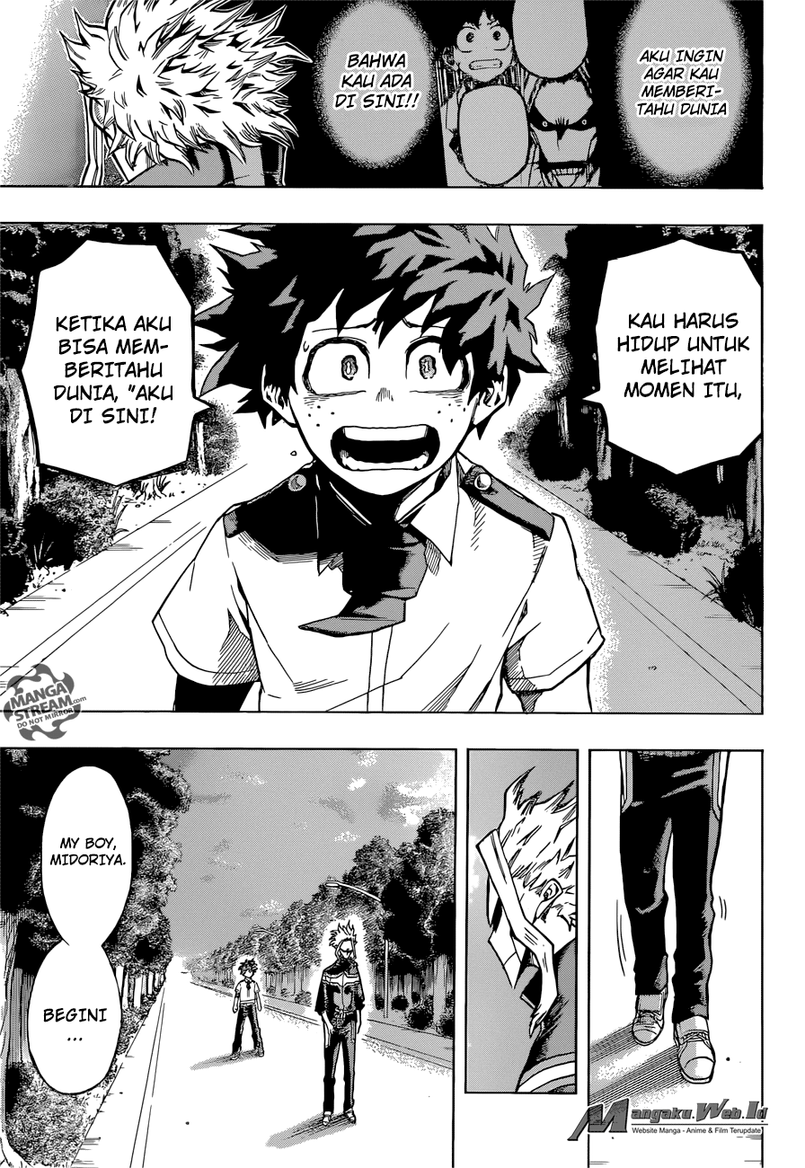 Boku no Hero Academia Chapter 131 - halaman 8