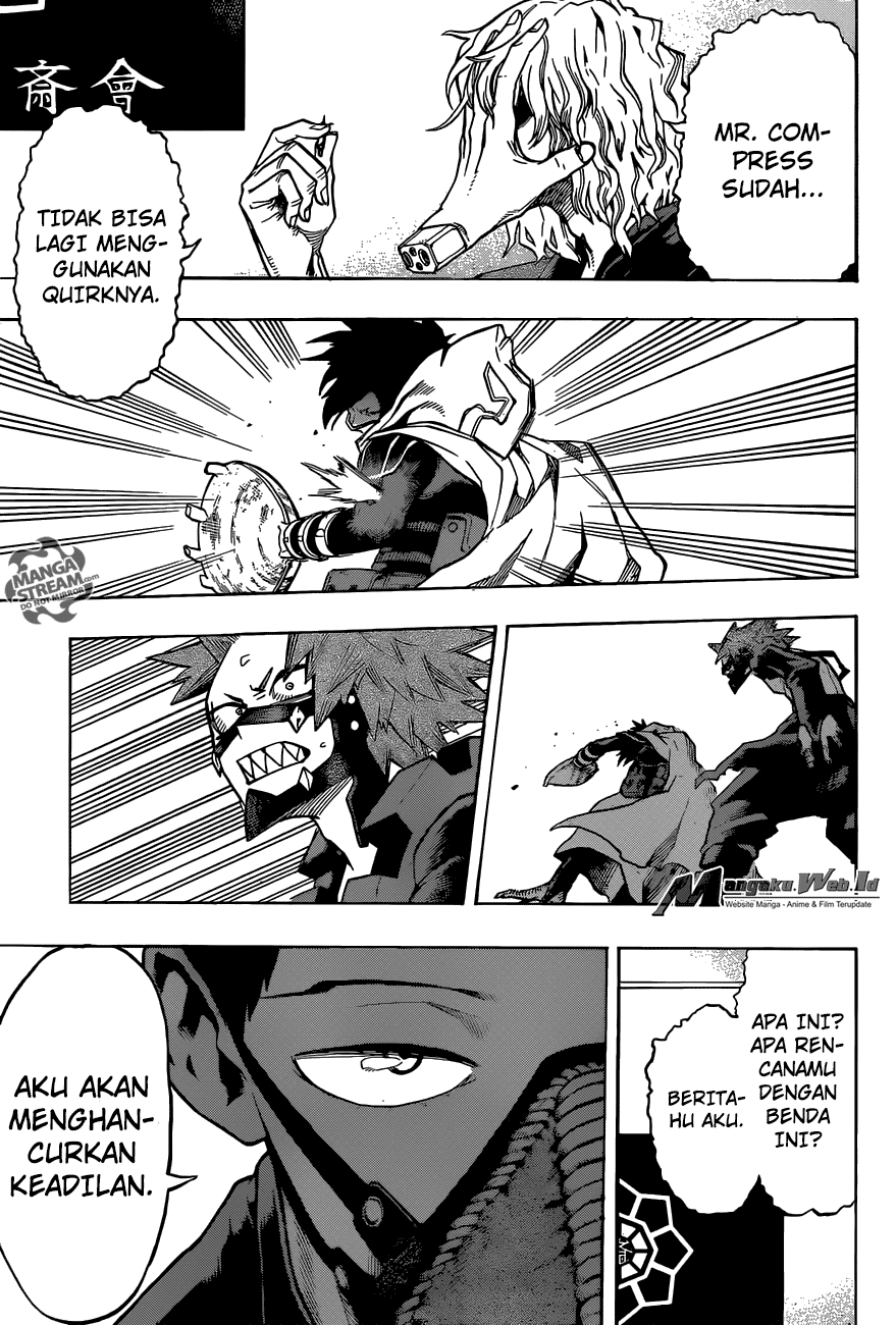 Boku no Hero Academia Chapter 132 - halaman 19