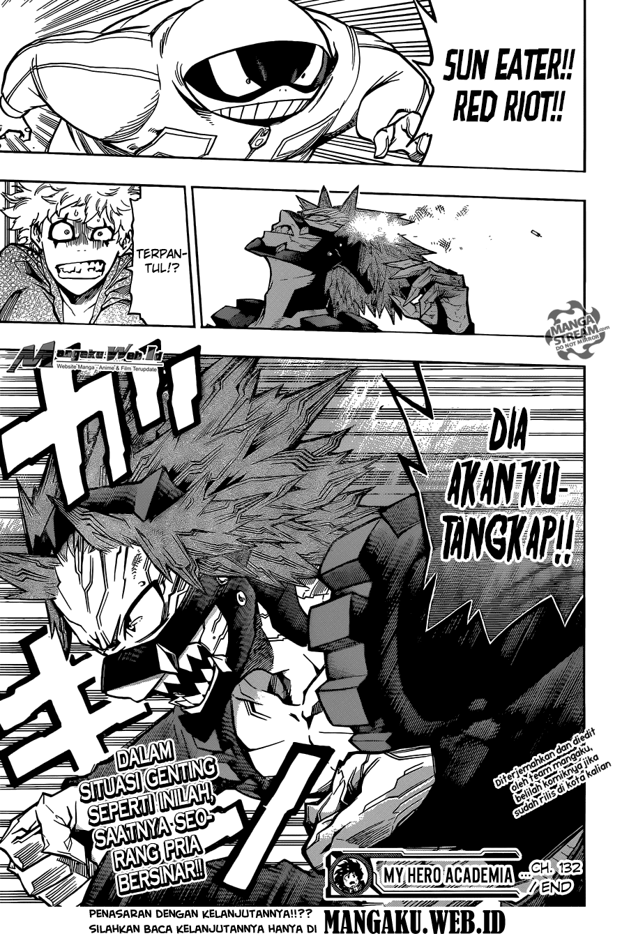 Boku no Hero Academia Chapter 132 - halaman 21