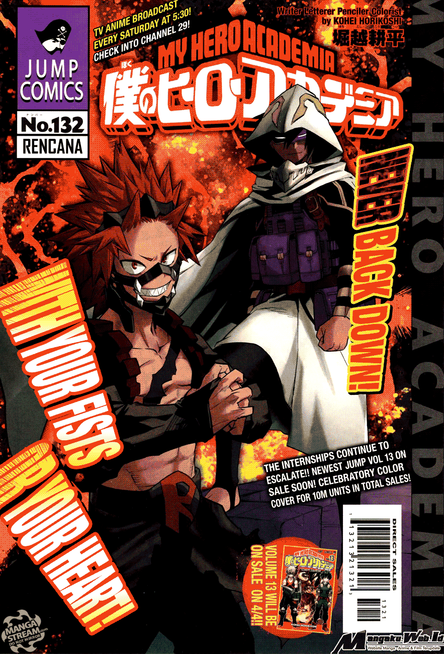 Boku no Hero Academia Chapter 132 - halaman 3