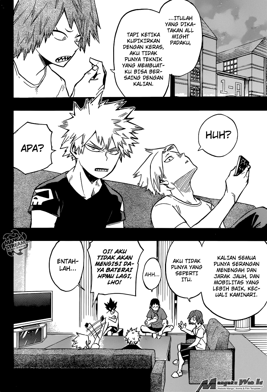 Boku no Hero Academia Chapter 133 - halaman 16