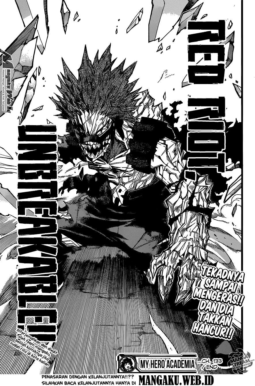Boku no Hero Academia Chapter 133 - halaman 21