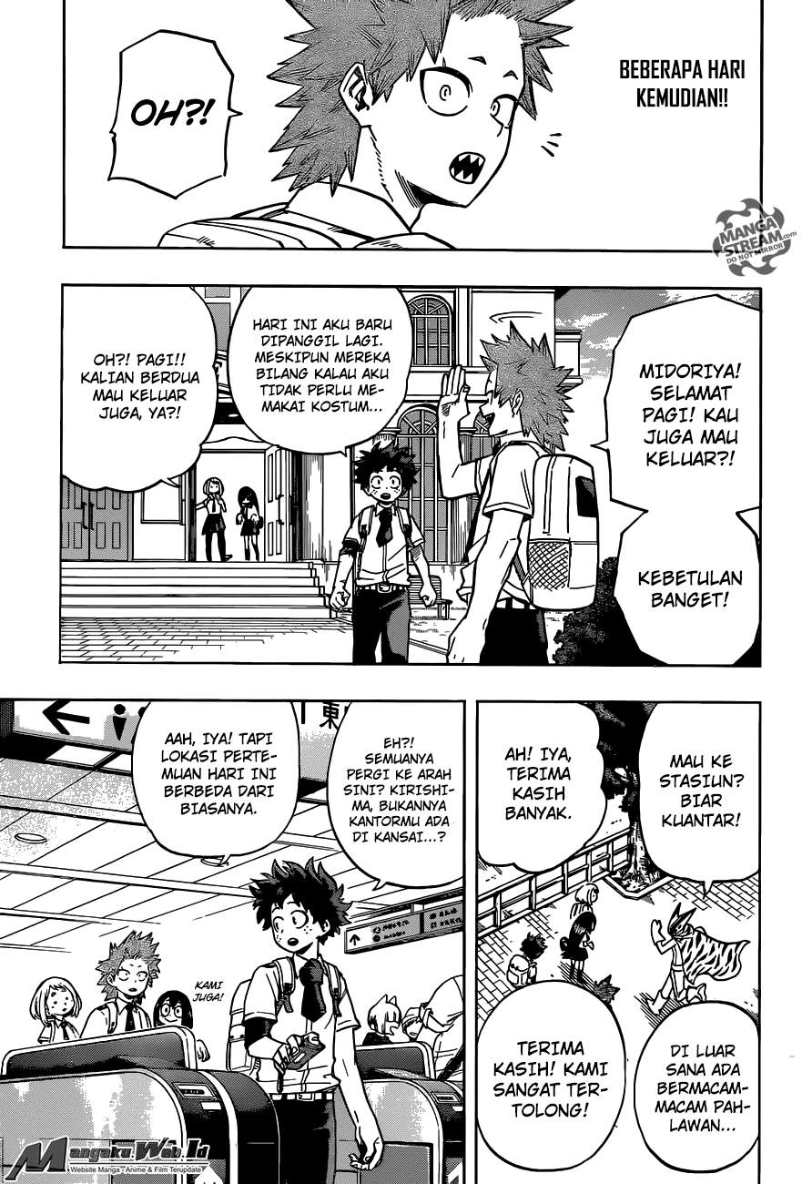 Boku no Hero Academia Chapter 134 - halaman 17