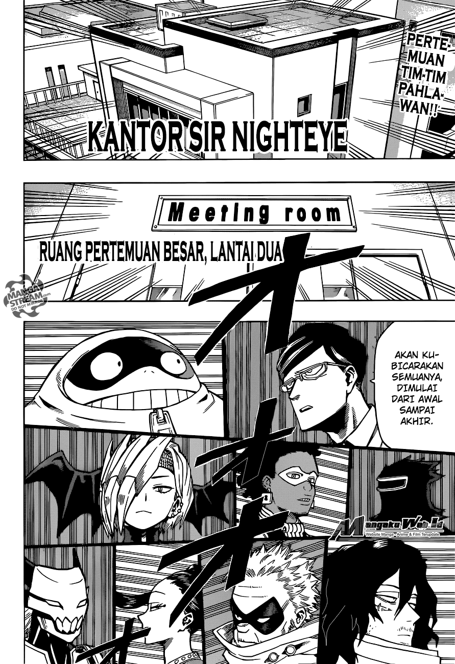 Boku no Hero Academia Chapter 135 - halaman 3
