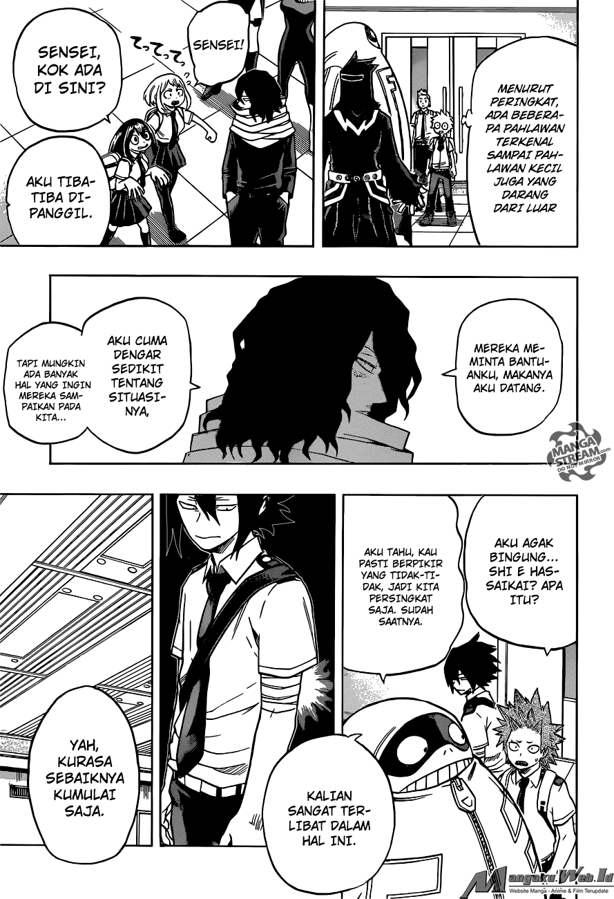 Boku no Hero Academia Chapter 135 - halaman 4