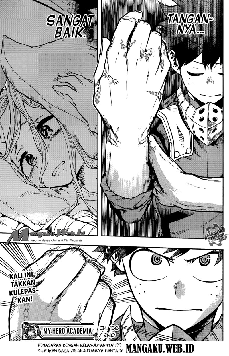 Boku no Hero Academia Chapter 136 - halaman 20