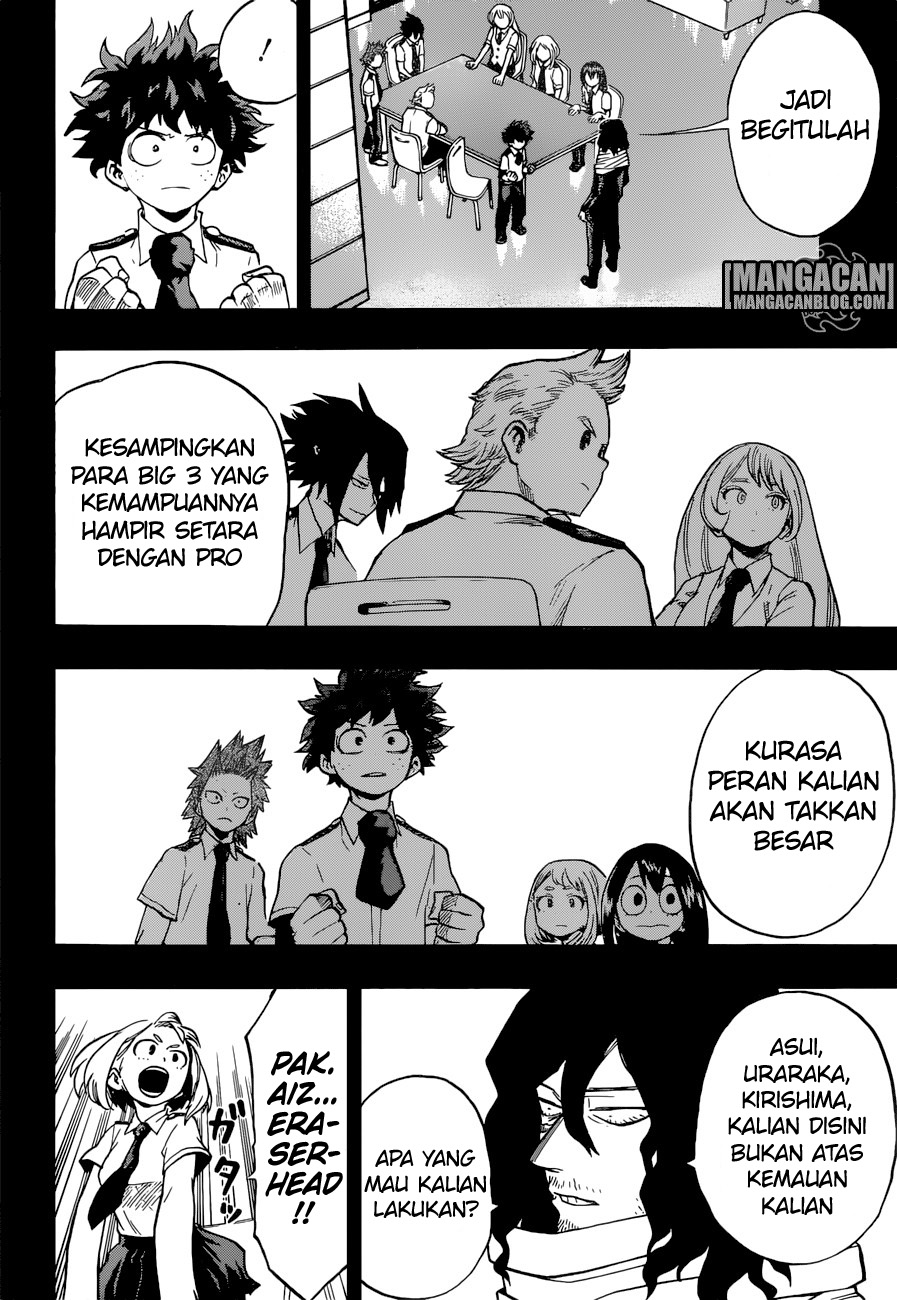 Boku no Hero Academia Chapter 137 - halaman 3