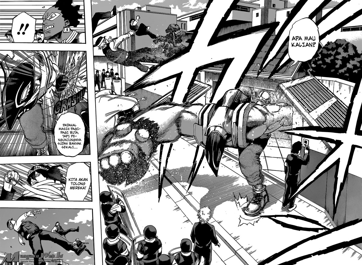 Boku no Hero Academia Chapter 138 - halaman 11