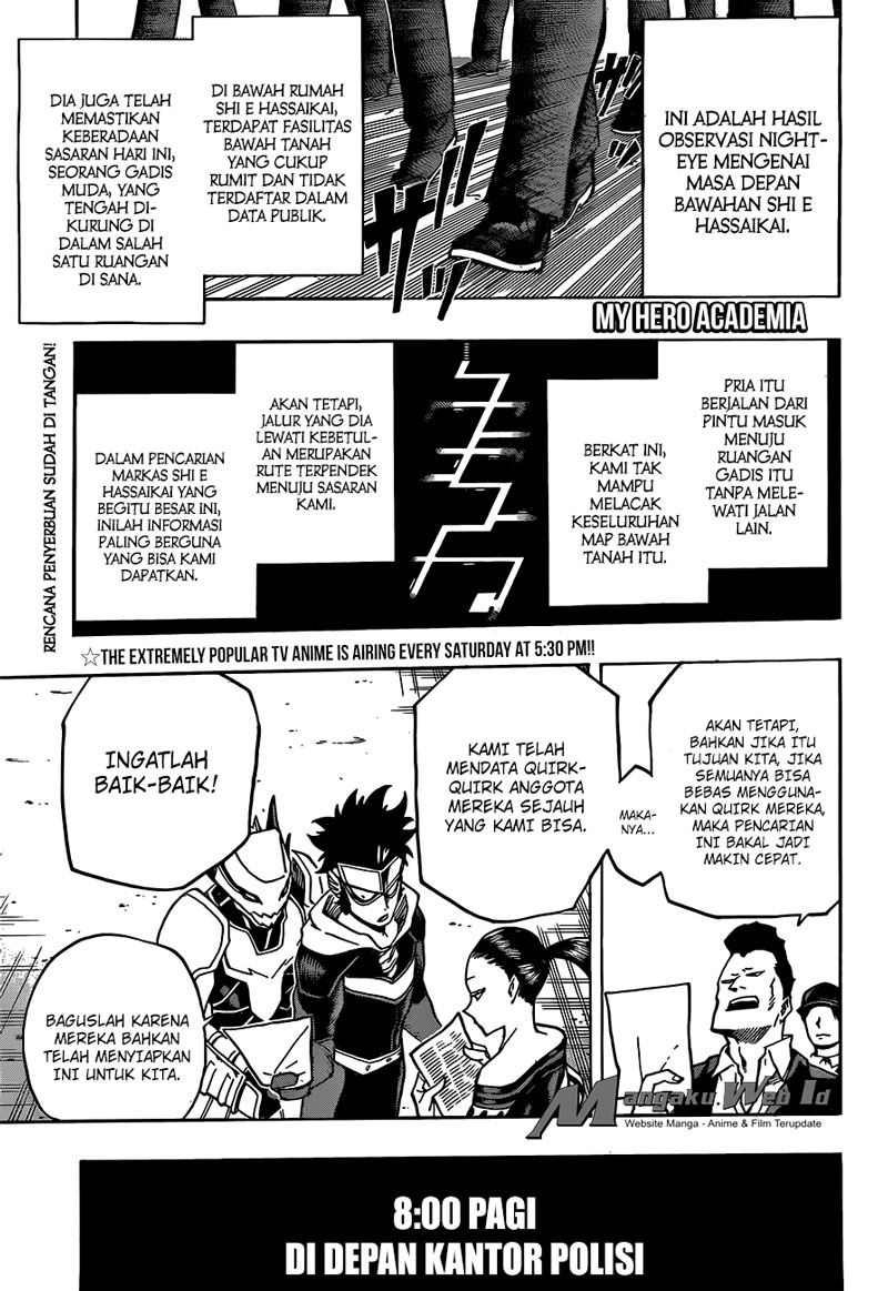 Boku no Hero Academia Chapter 138 - halaman 2