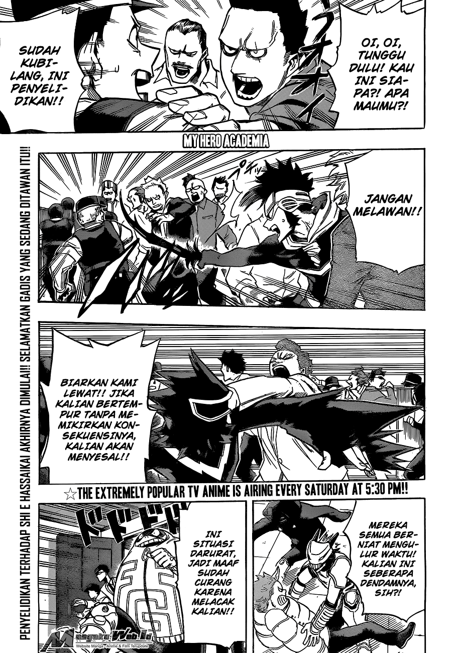 Boku no Hero Academia Chapter 139 - halaman 2