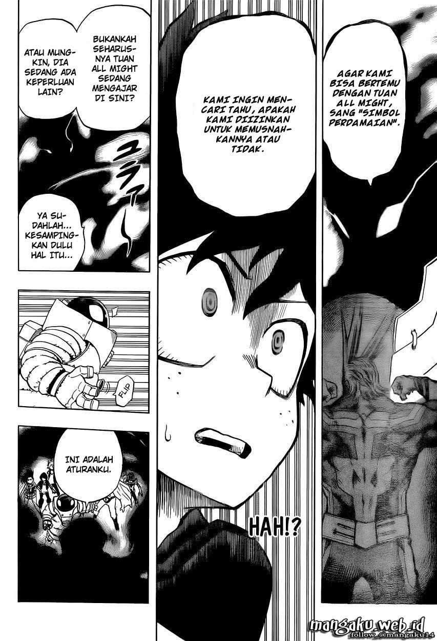 Boku no Hero Academia Chapter 14 - halaman 12