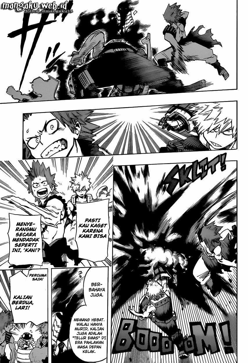 Boku no Hero Academia Chapter 14 - halaman 13