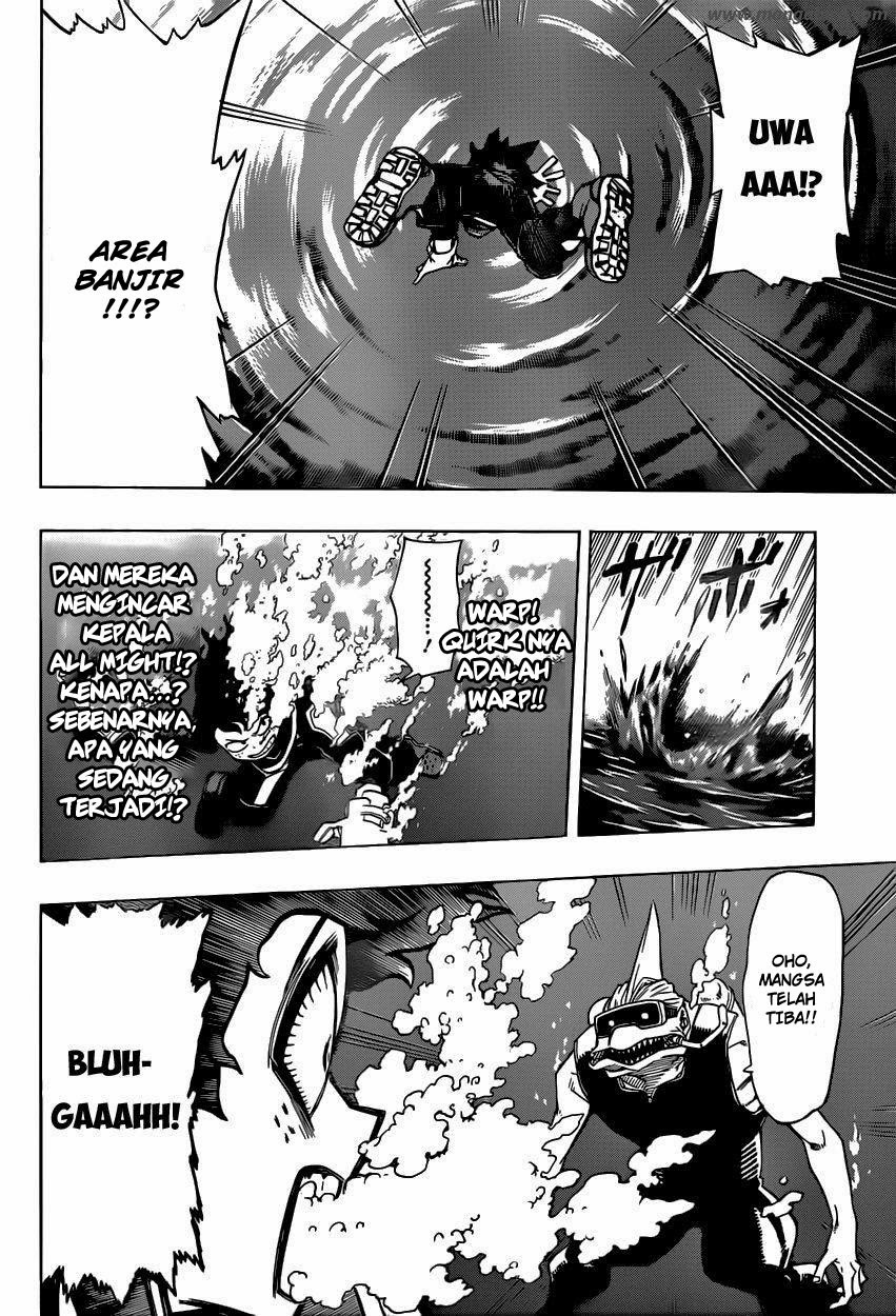 Boku no Hero Academia Chapter 14 - halaman 16