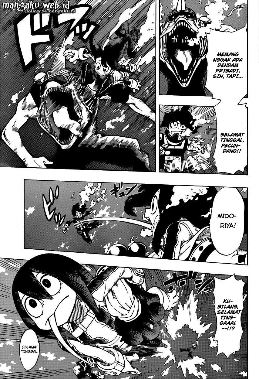 Boku no Hero Academia Chapter 14 - halaman 17