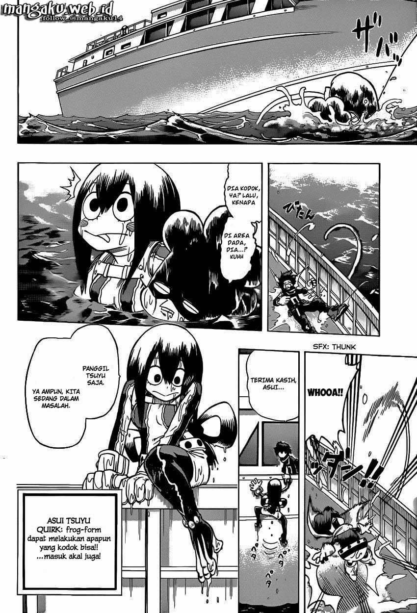 Boku no Hero Academia Chapter 14 - halaman 18