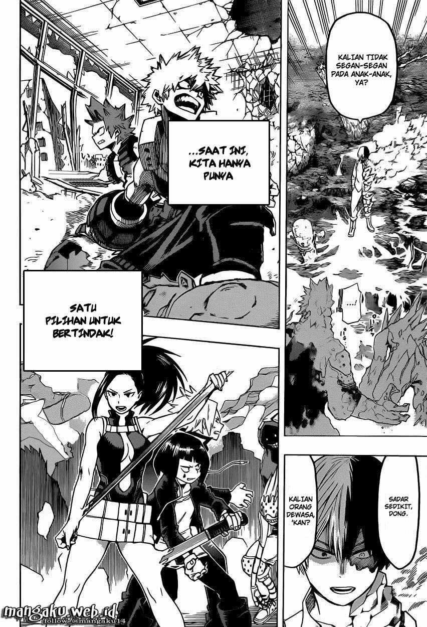Boku no Hero Academia Chapter 14 - halaman 22
