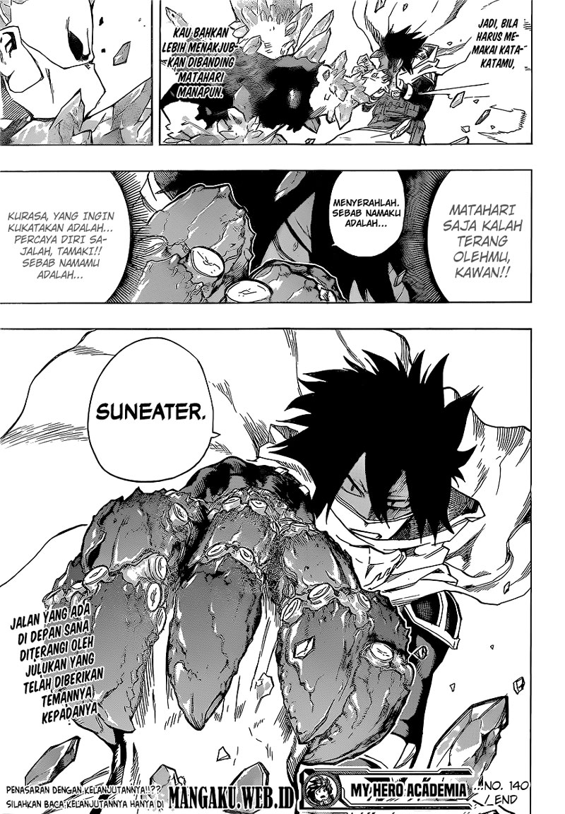 Boku no Hero Academia Chapter 140 - halaman 20