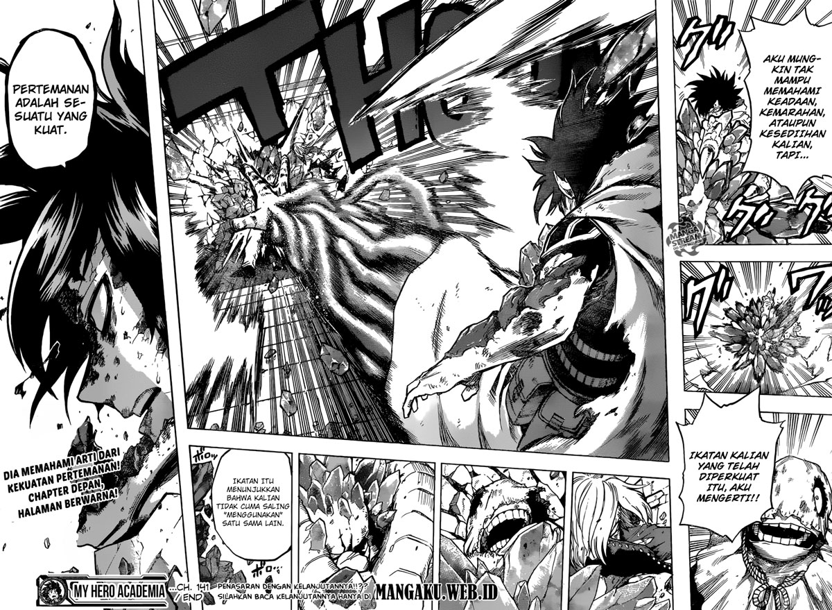Boku no Hero Academia Chapter 141 - halaman 17