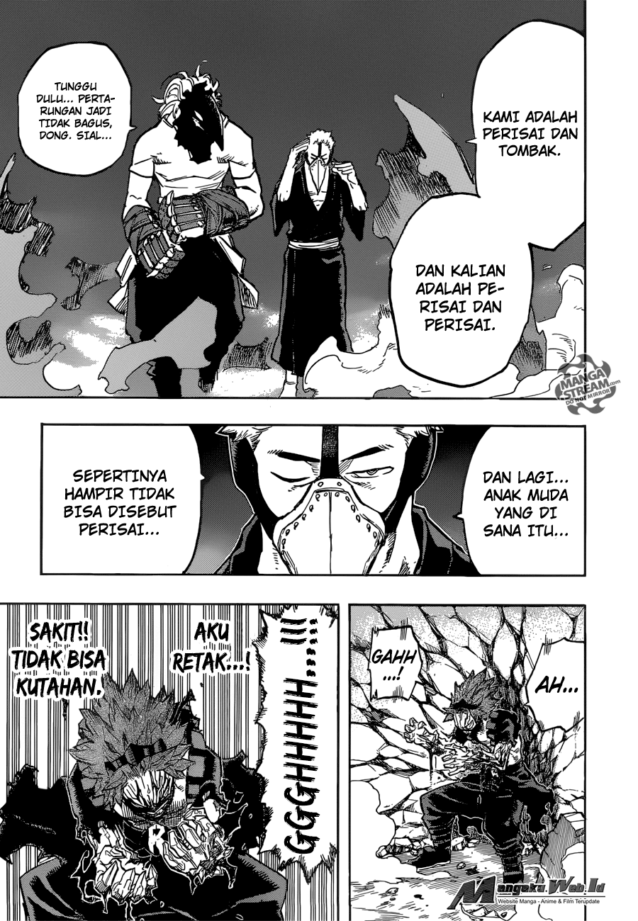 Boku no Hero Academia Chapter 142 - halaman 17