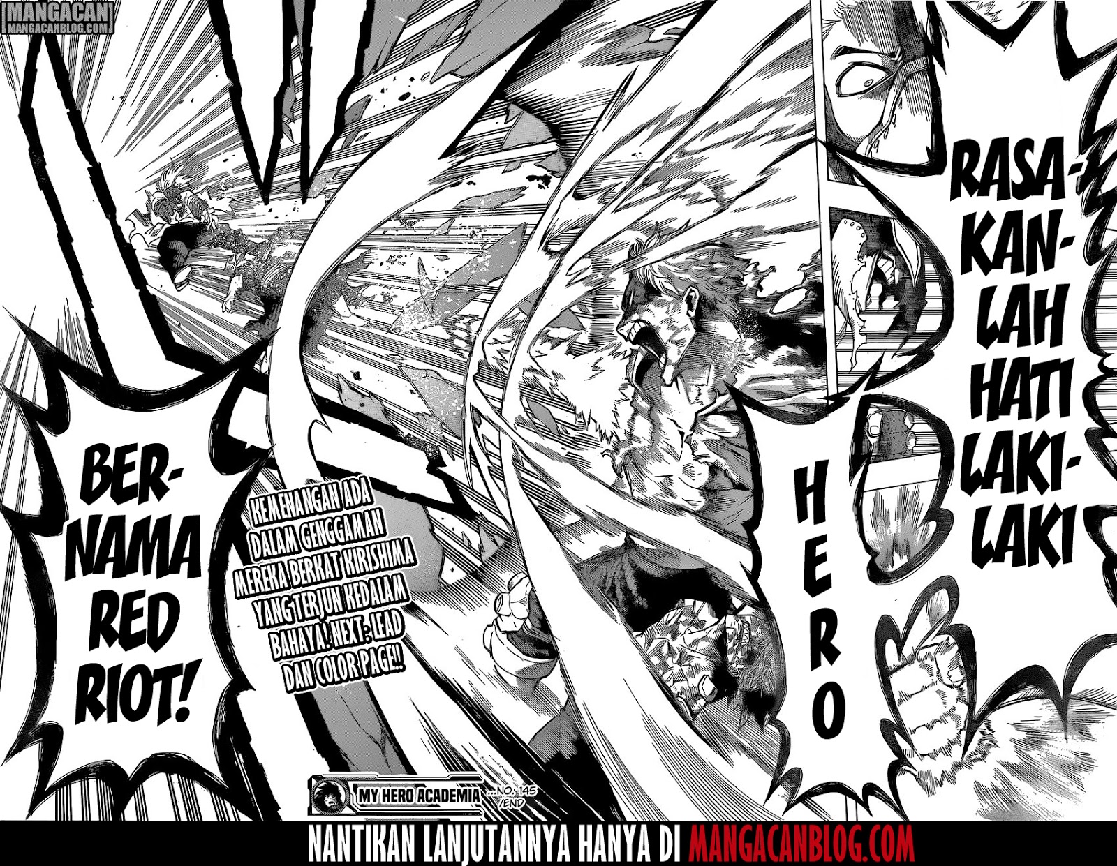 Boku no Hero Academia Chapter 145 - halaman 13