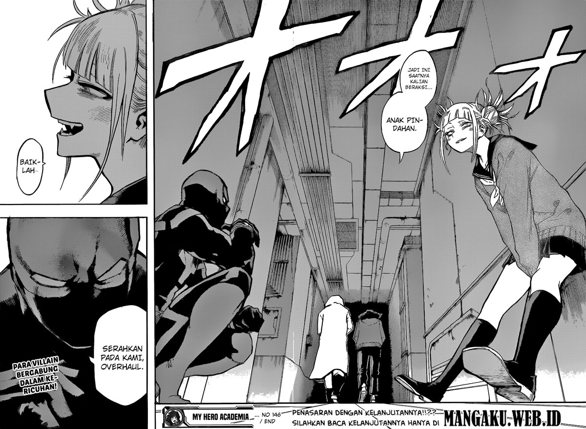 Boku no Hero Academia Chapter 146 - halaman 16