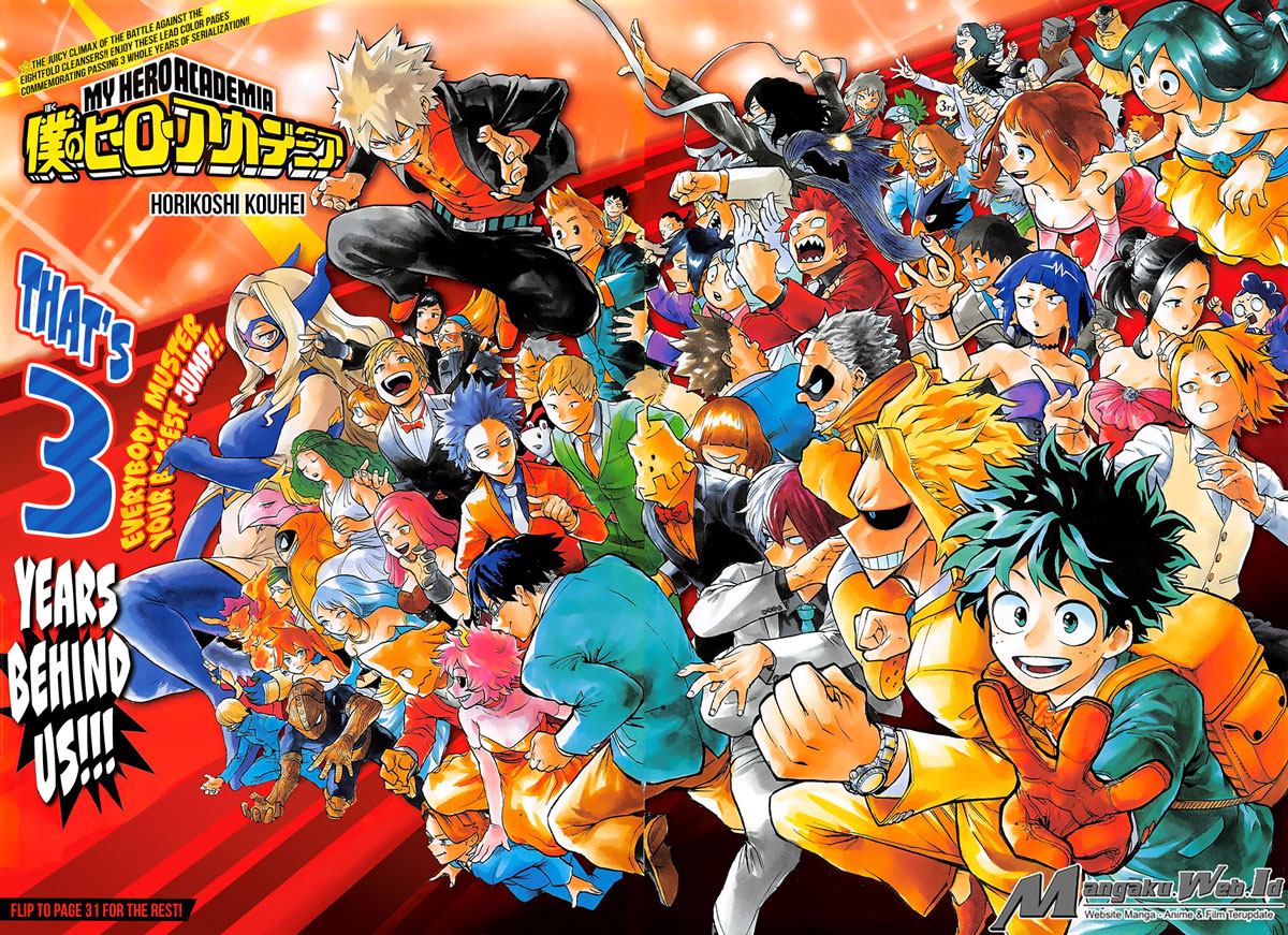 Boku no Hero Academia Chapter 146 - halaman 2