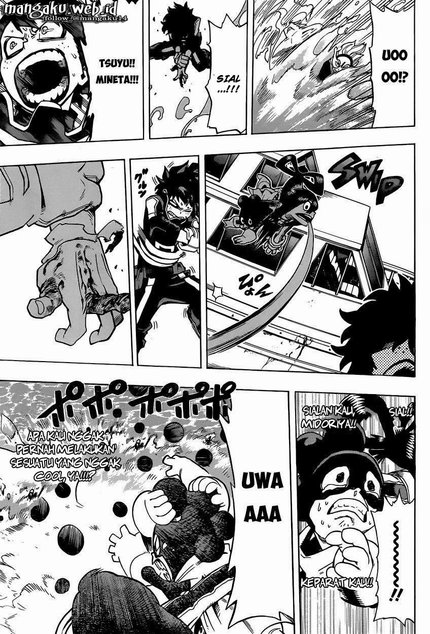 Boku no Hero Academia Chapter 15 - halaman 18