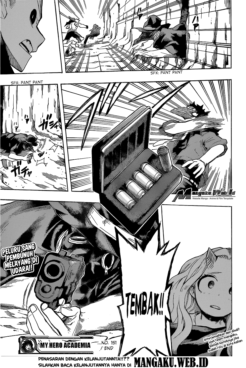Boku no Hero Academia Chapter 151 - halaman 19