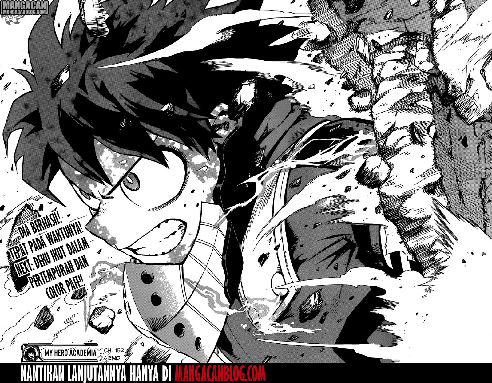 Boku no Hero Academia Chapter 152 - halaman 19