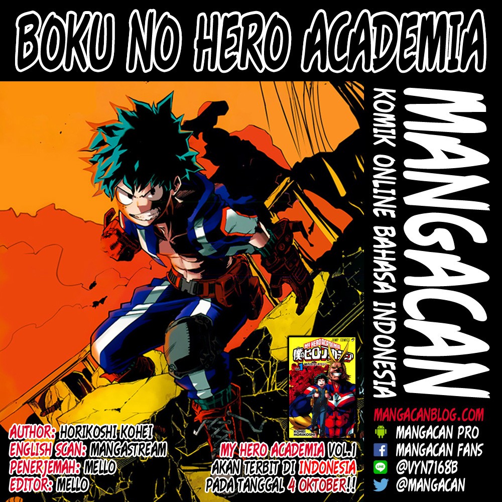 Boku no Hero Academia Chapter 153 - halaman 2