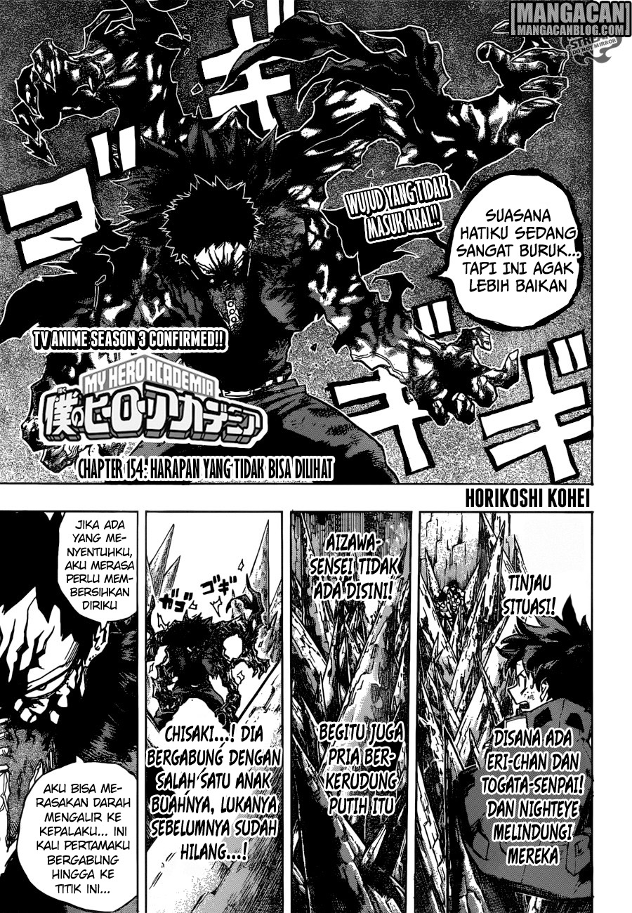 Boku no Hero Academia Chapter 154 - halaman 1