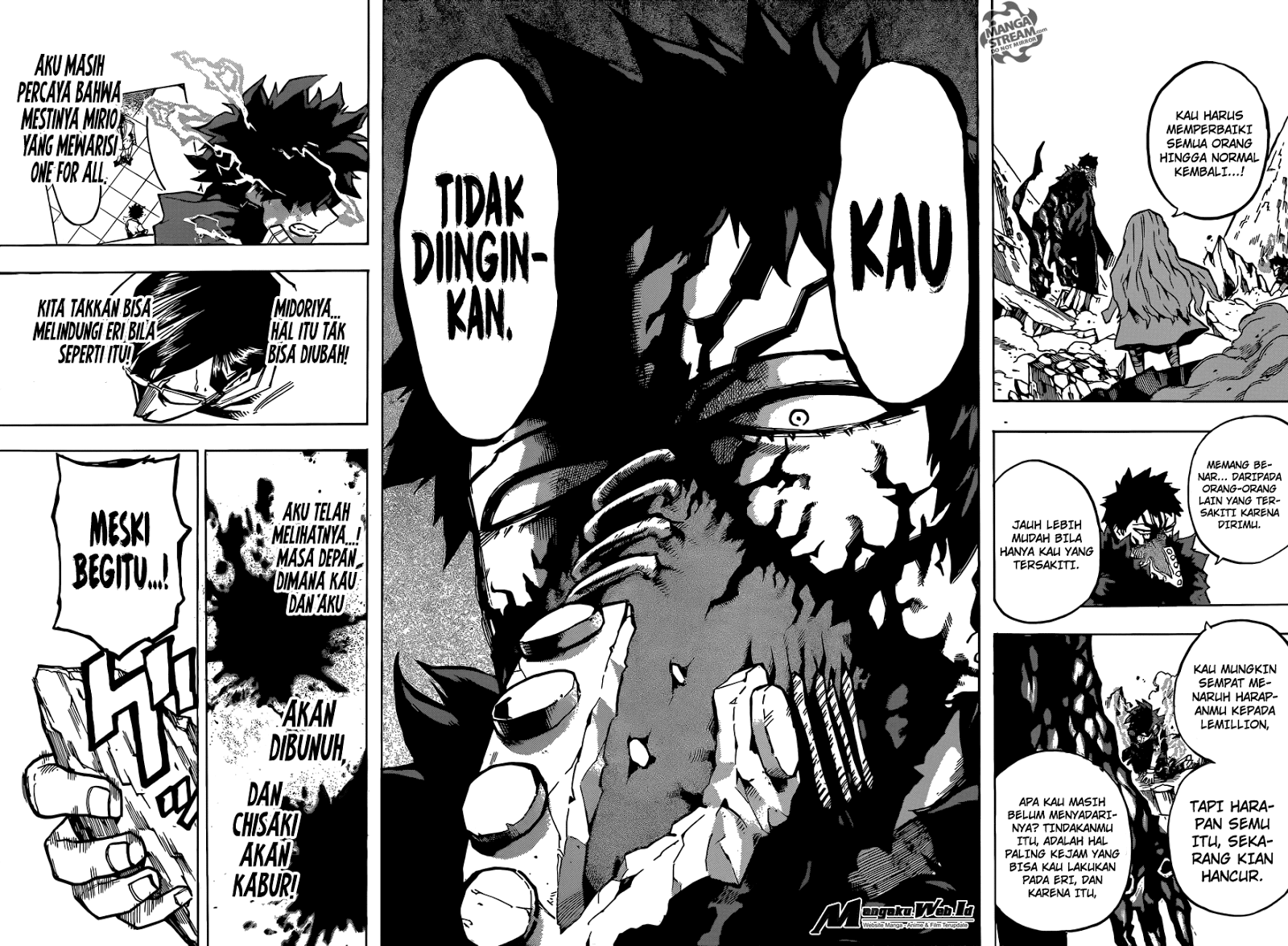 Boku no Hero Academia Chapter 155 - halaman 15