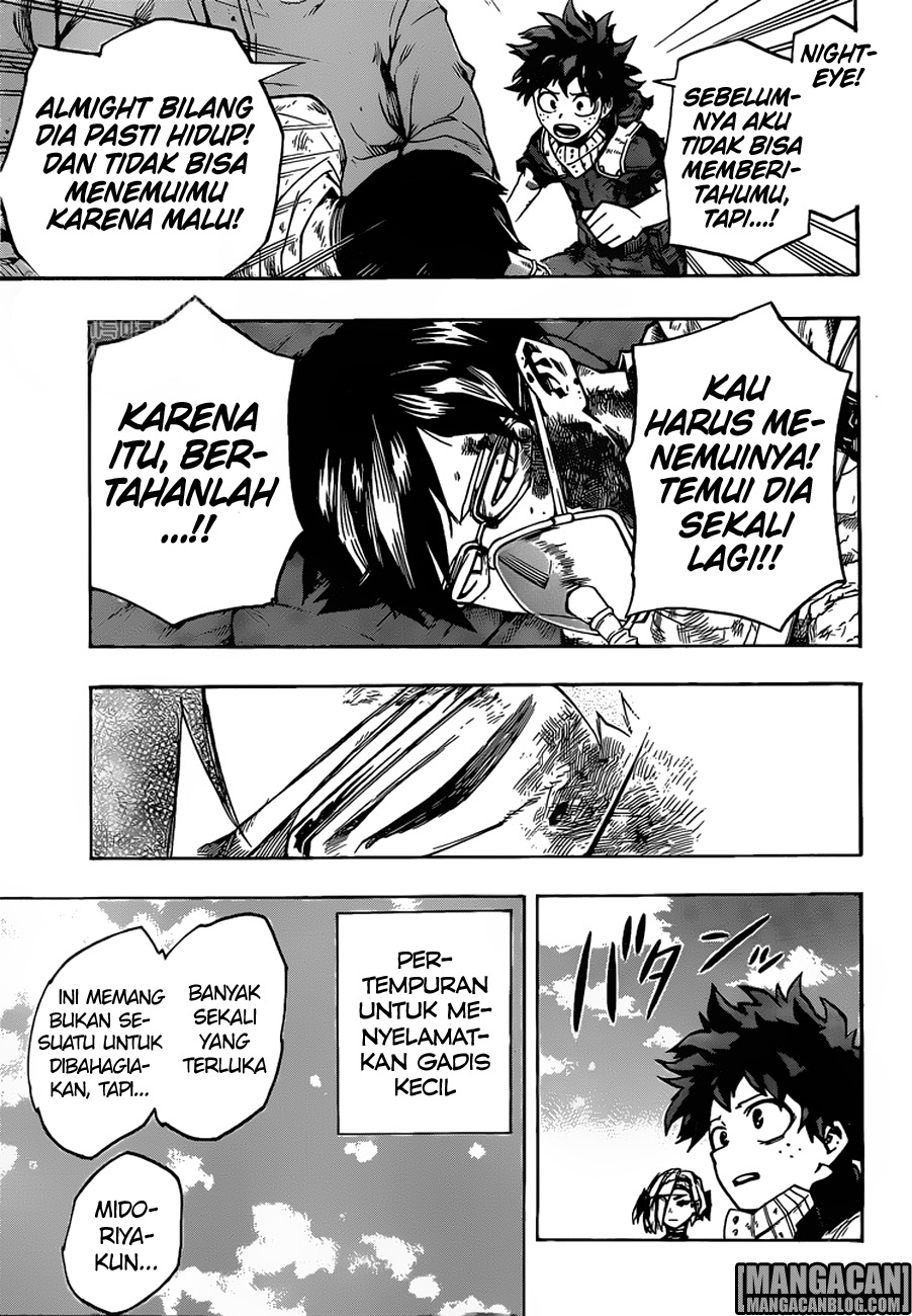 Boku no Hero Academia Chapter 159 - halaman 15