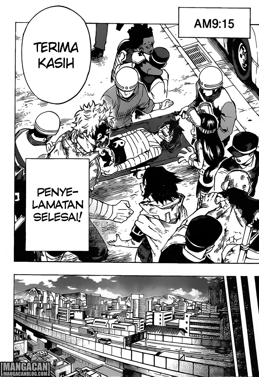 Boku no Hero Academia Chapter 159 - halaman 16