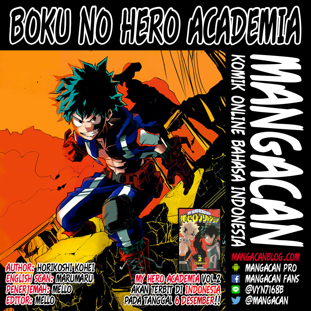 Boku no Hero Academia Chapter 159 - halaman 2