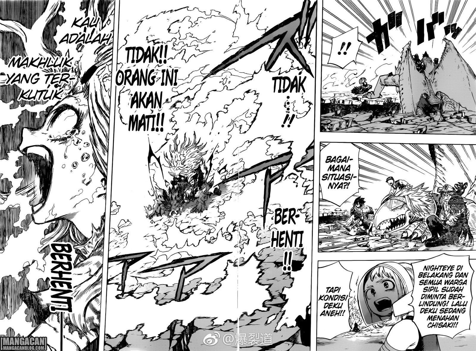 Boku no Hero Academia Chapter 159 - halaman 9