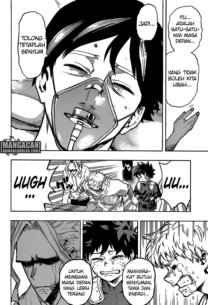 Boku no Hero Academia Chapter 161 - halaman 17