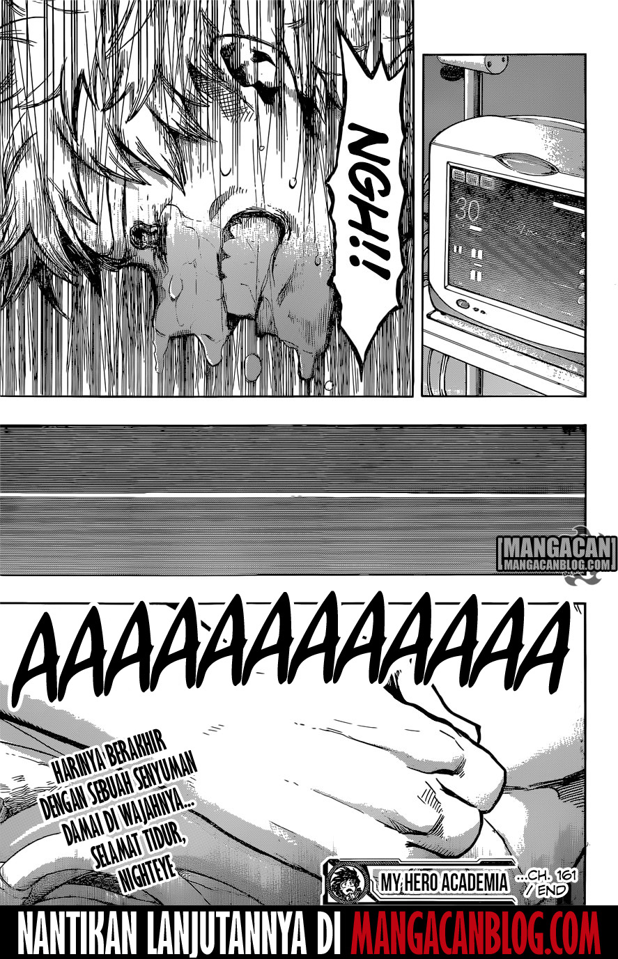 Boku no Hero Academia Chapter 161 - halaman 18