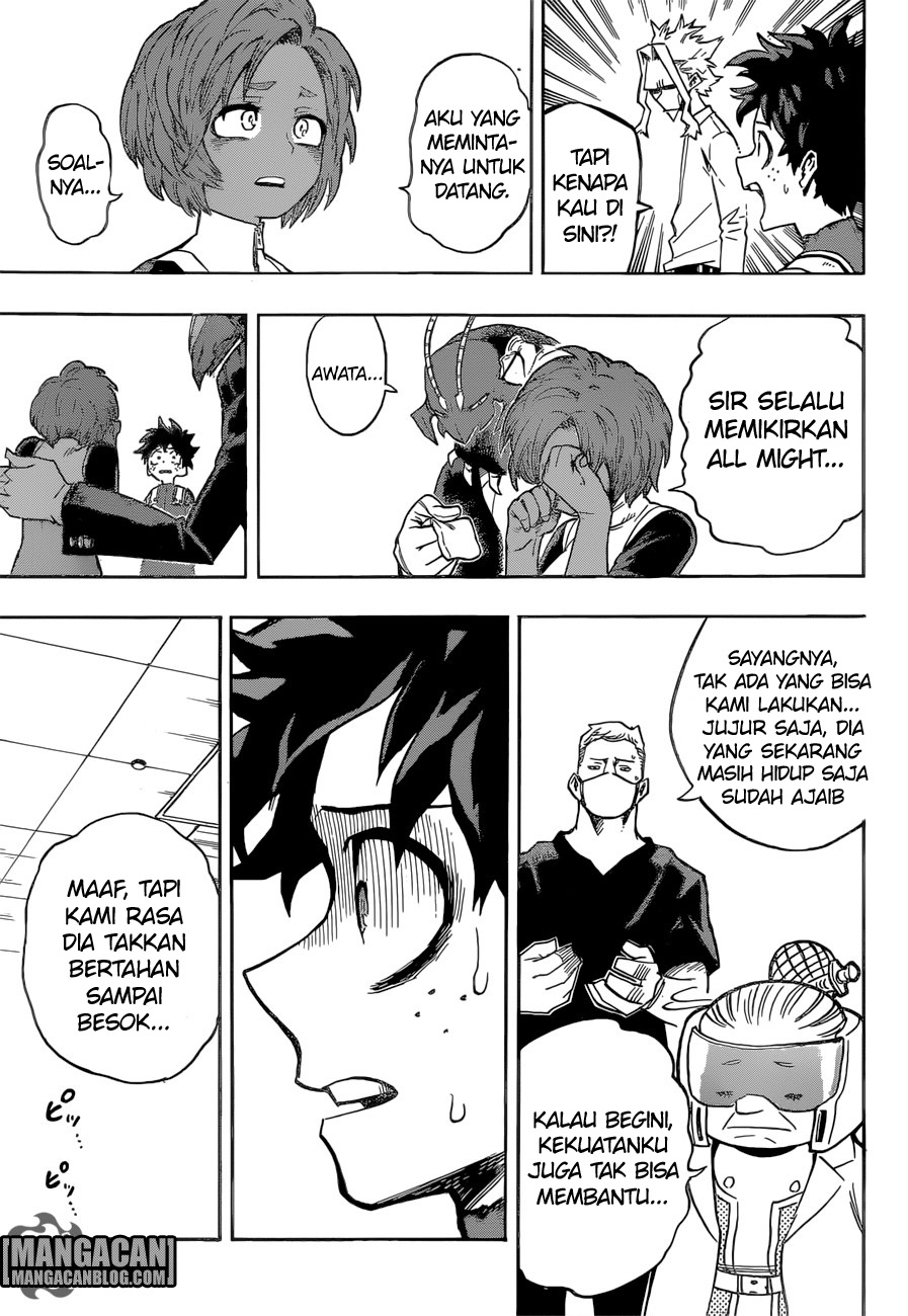 Boku no Hero Academia Chapter 161 - halaman 8