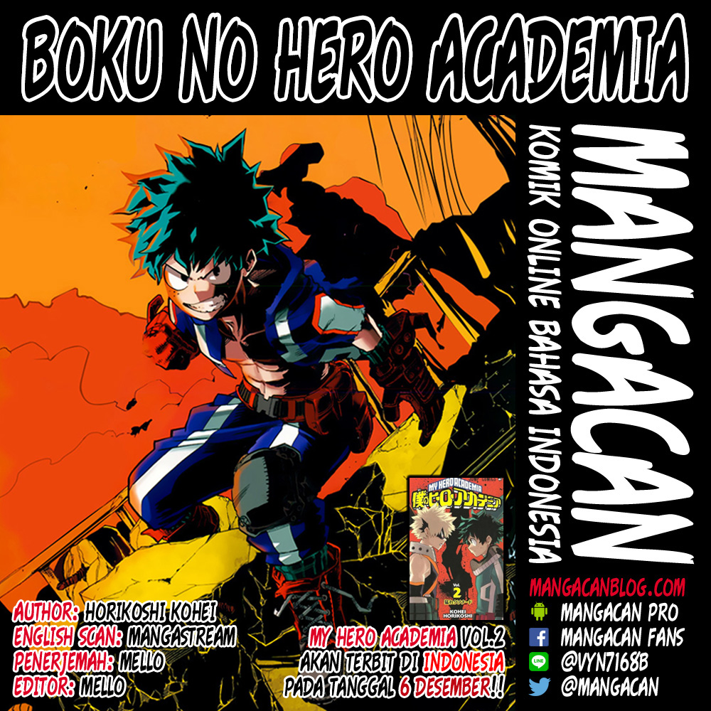 Boku no Hero Academia Chapter 162 - halaman 2